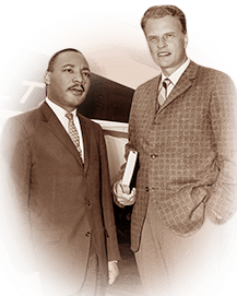 Billy Graham & Martin Luther King, Jr.